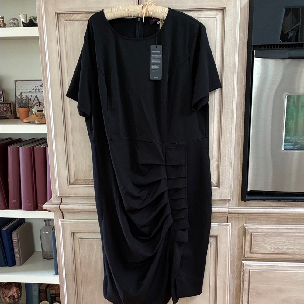 Hanna Nicole Elegant Black Dress sz 22W